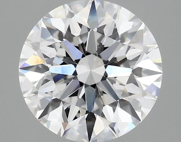2.56 Carat Round Shaped Excellent Cut VVS2 IGI Certified Lab Grown Diamond