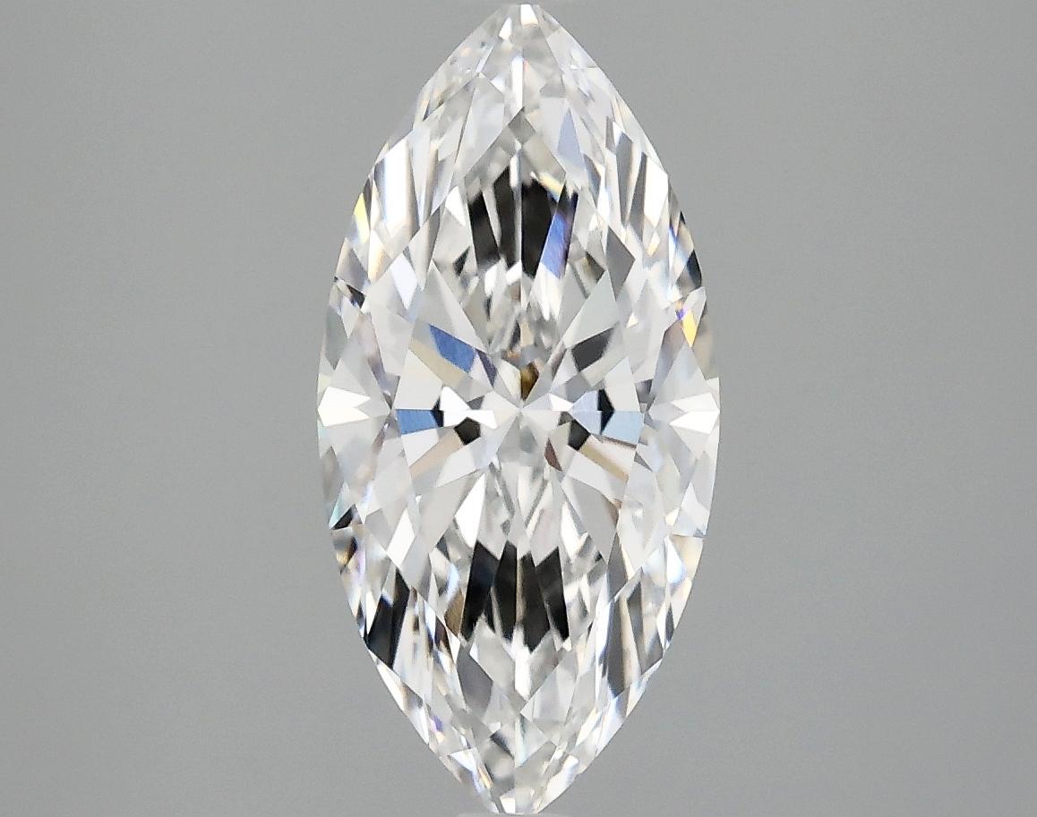 2.06 Carat Marquise Shaped Excellent Cut VVS2 IGI Certified Lab Grown Diamond