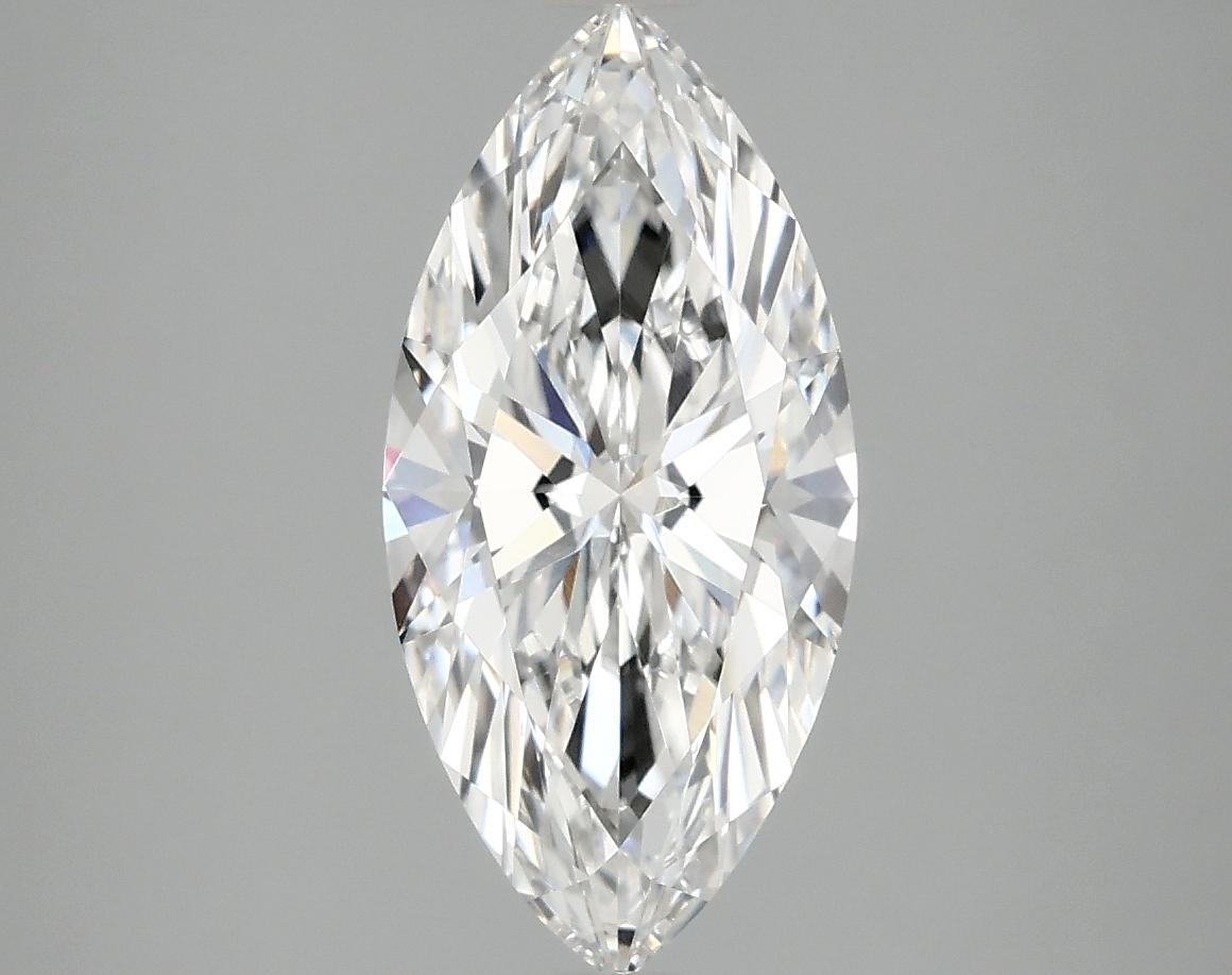 2.09 Carat Marquise Shaped Excellent Cut VVS2 IGI Certified Lab Grown Diamond