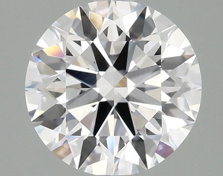 2.08 Carat Round Shaped Ideal Cut VVS2 IGI Certified Lab Grown Diamond