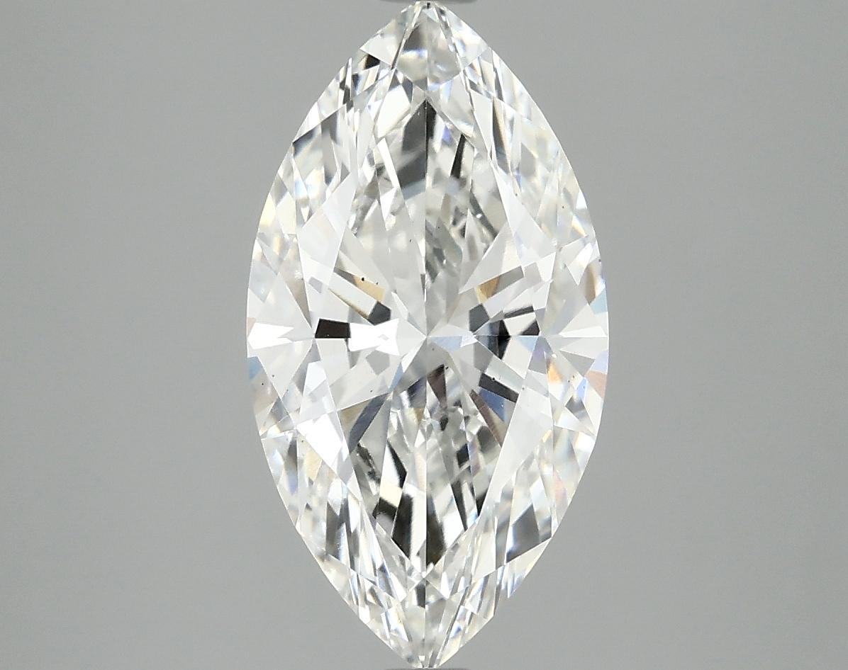 2.87 Carat Marquise Shaped Excellent Cut VS2 IGI Certified Lab Grown Diamond