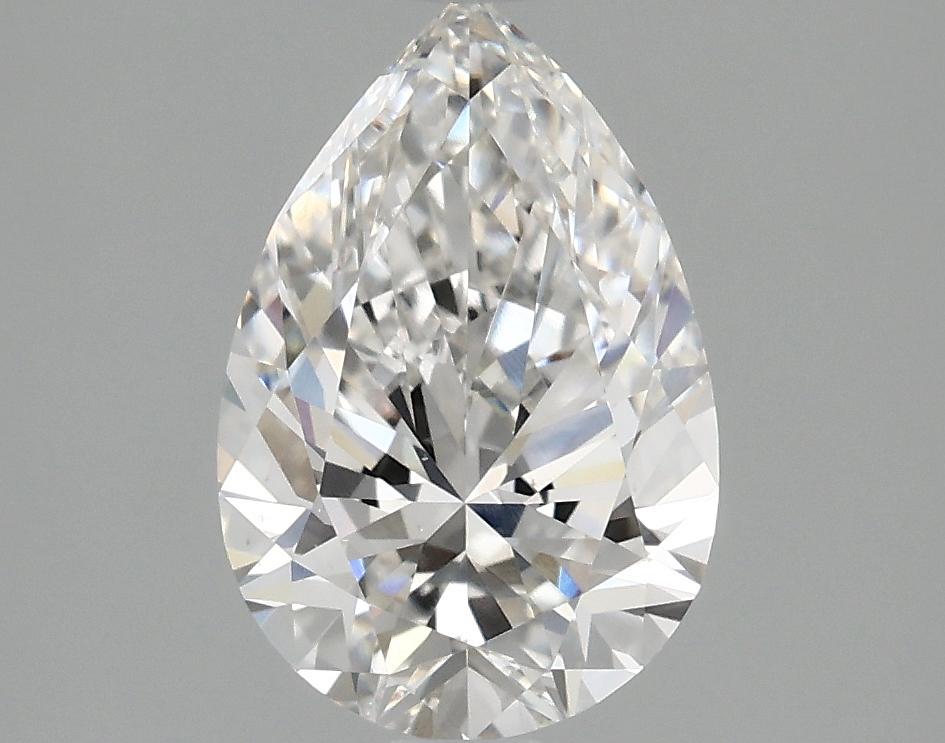1.47 Carat Pear Shaped Excellent Cut VS1 IGI Certified Lab Grown Diamond