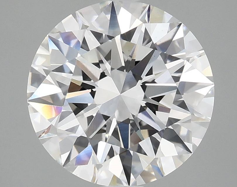 3.08 Carat Round Shaped Ideal Cut VVS2 IGI Certified Lab Grown Diamond