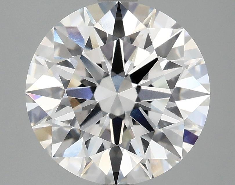 3.09 Carat Round Shaped Ideal Cut VVS2 IGI Certified Lab Grown Diamond