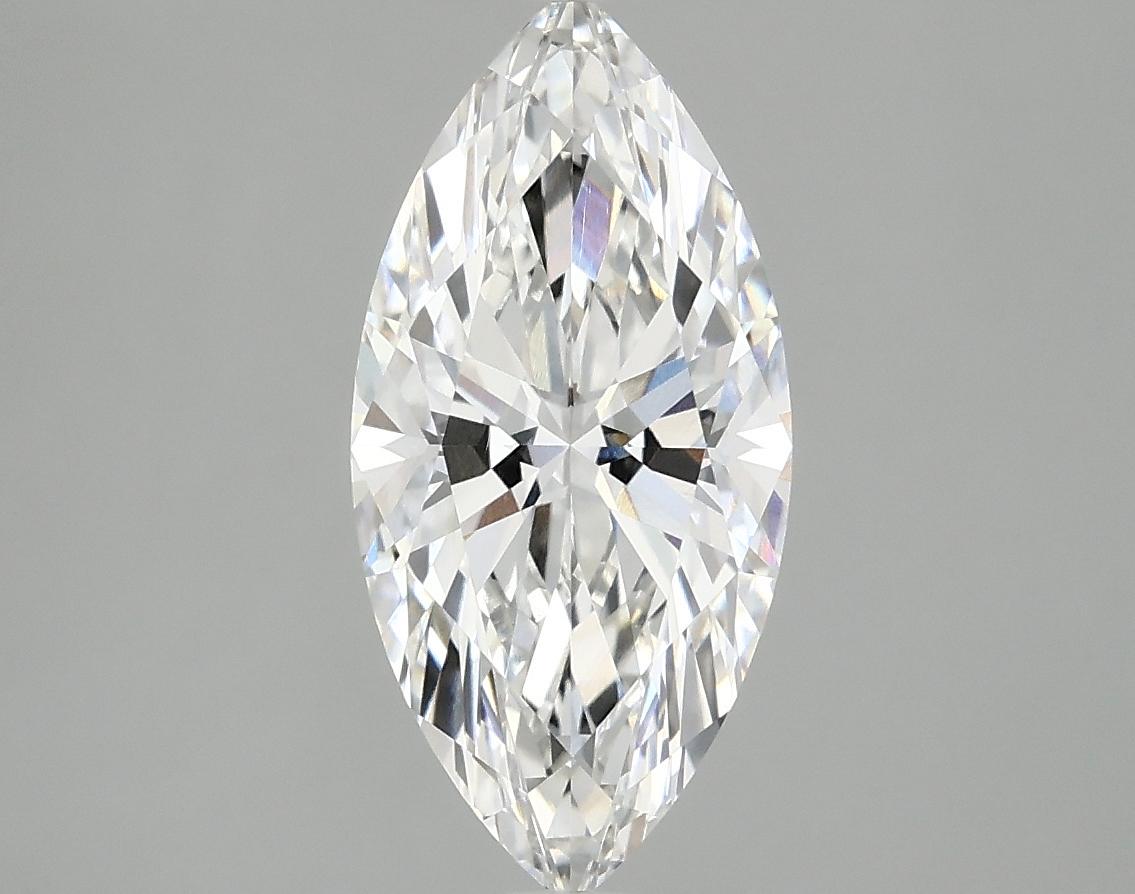 2.09 Carat Marquise Shaped Excellent Cut VVS2 IGI Certified Lab Grown Diamond