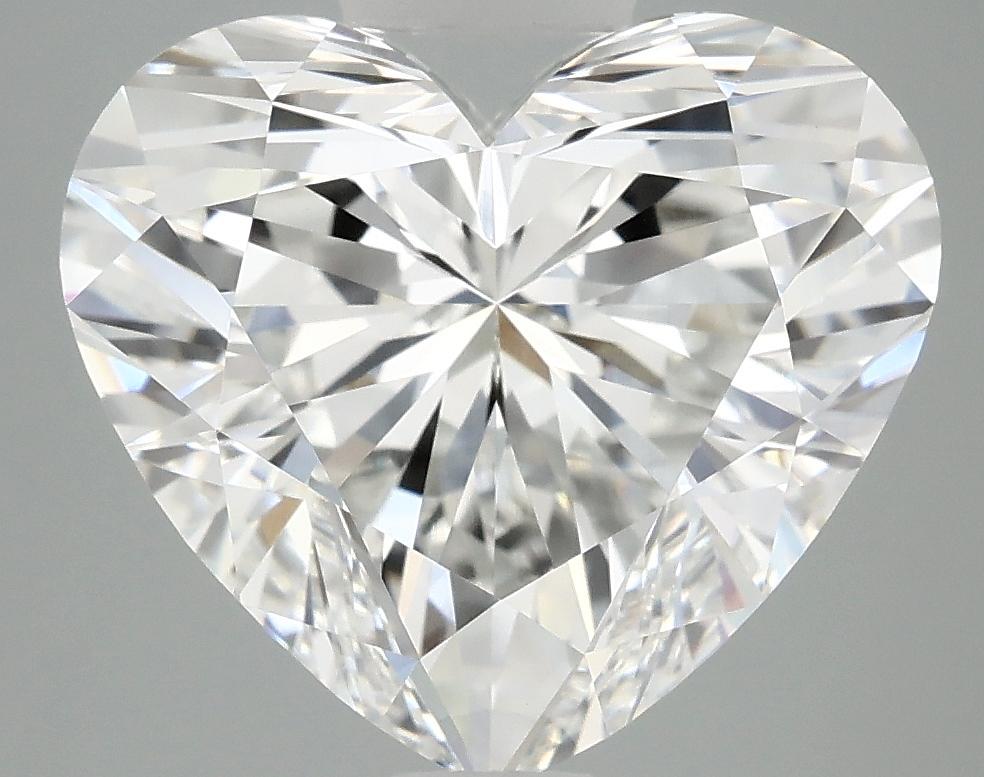 5.1 Carat Heart Shaped Ideal Cut VVS2 IGI Certified Lab Grown Diamond