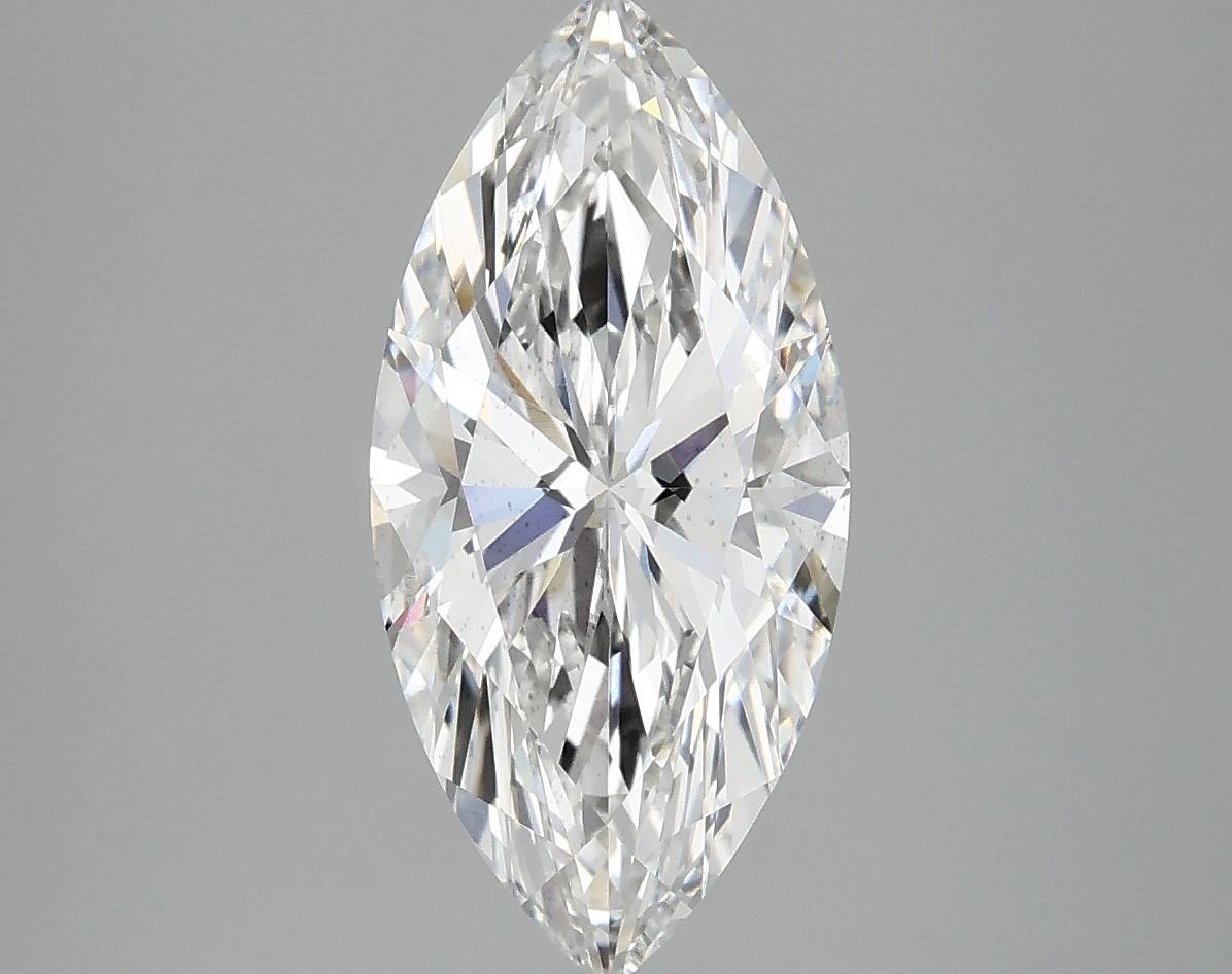 2.52 Carat Marquise Shaped Excellent Cut VS2 IGI Certified Lab Grown Diamond