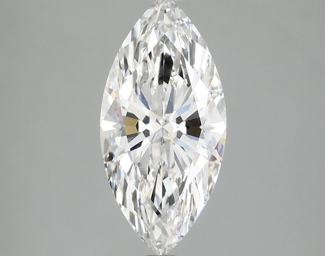 2.06 Carat Marquise Shaped Excellent Cut VS1 IGI Certified Lab Grown Diamond