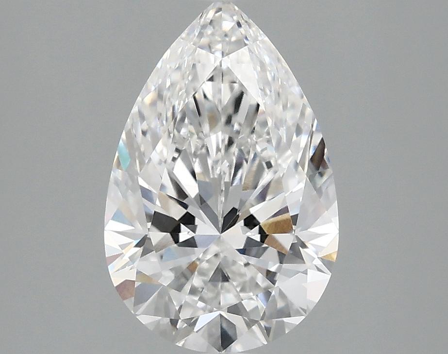 2.09 Carat Pear Shaped Excellent Cut VVS2 IGI Certified Lab Grown Diamond
