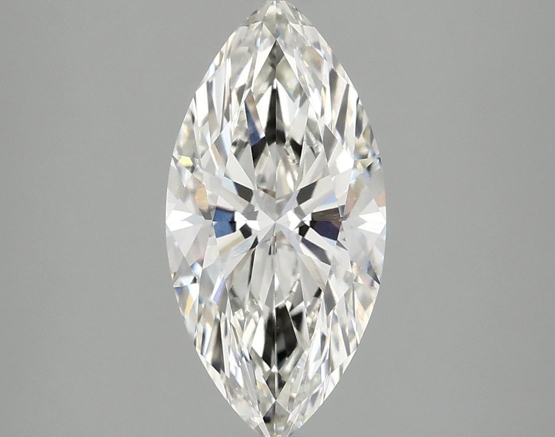2.03 Carat Marquise Shaped Excellent Cut VVS2 IGI Certified Lab Grown Diamond