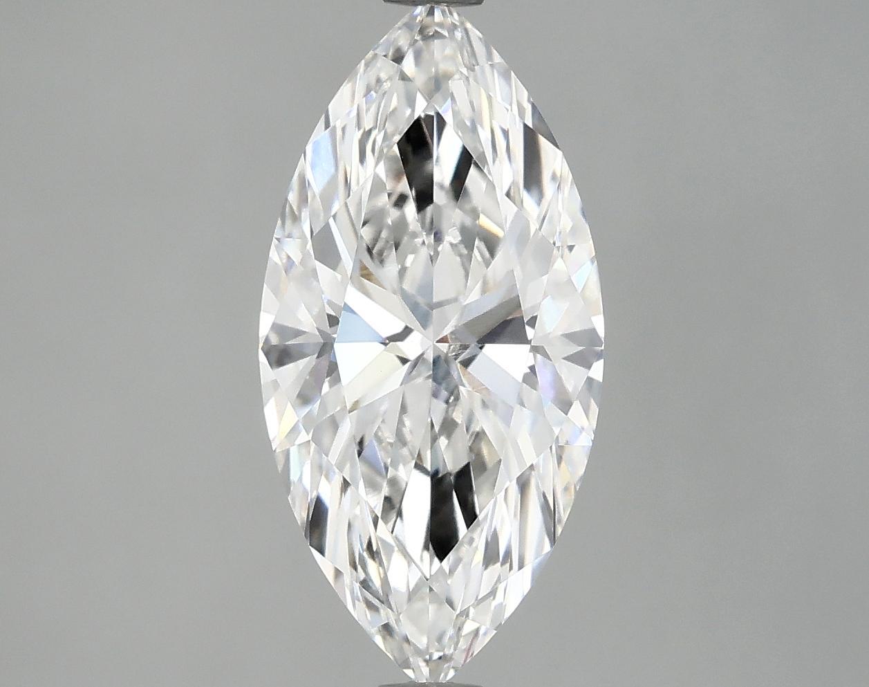 2.97 Carat Marquise Shaped Ideal Cut VVS2 IGI Certified Lab Grown Diamond