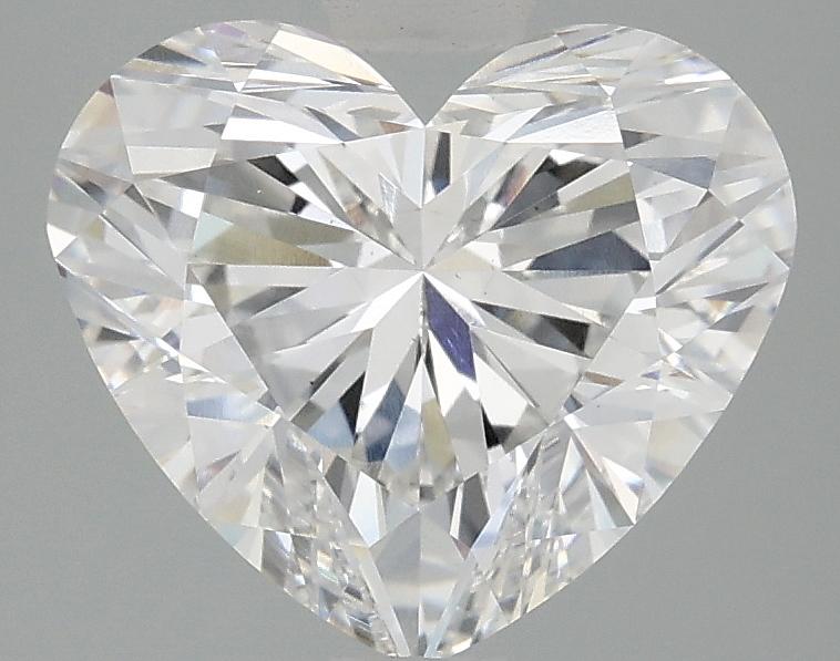 2.98 Carat Heart Shaped Ideal Cut VS1 IGI Certified Lab Grown Diamond