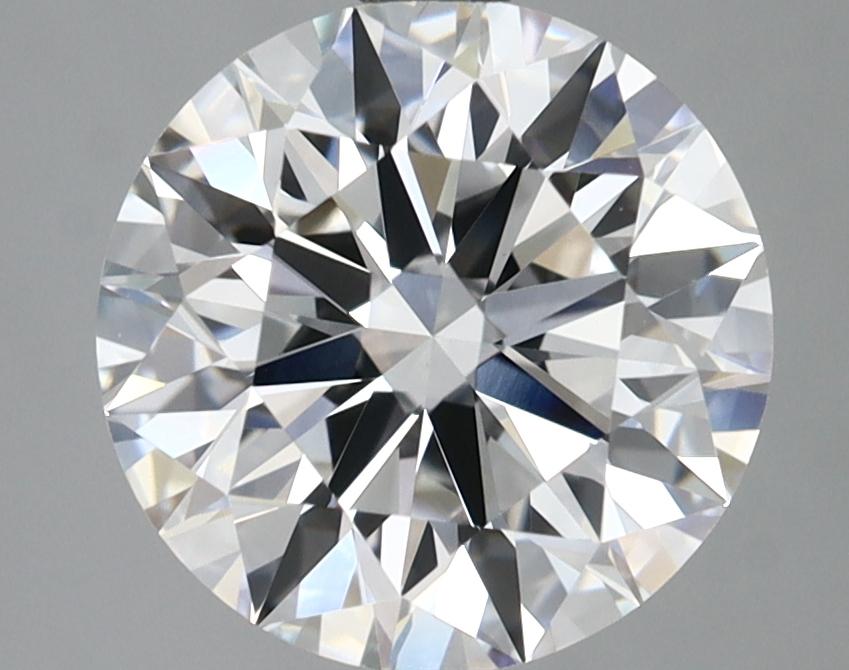 3.06 Carat Round Shaped Ideal Cut VVS2 IGI Certified Lab Grown Diamond