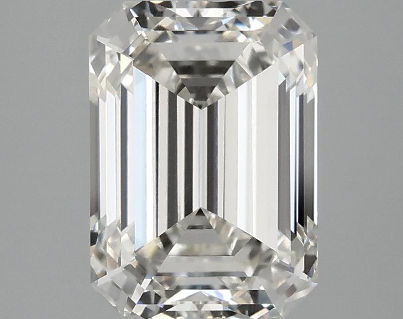 2.98 Carat Emerald Shaped Ideal Cut VVS2 IGI Certified Lab Grown Diamond