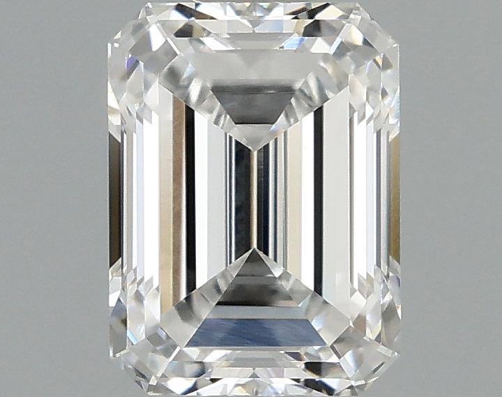 0.97 Carat Emerald Shaped Excellent Cut VVS2 IGI Certified Lab Grown Diamond