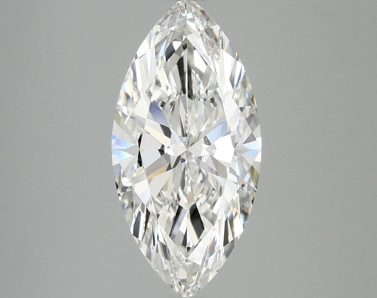 2.97 Carat Marquise Shaped Ideal Cut VS1 IGI Certified Lab Grown Diamond