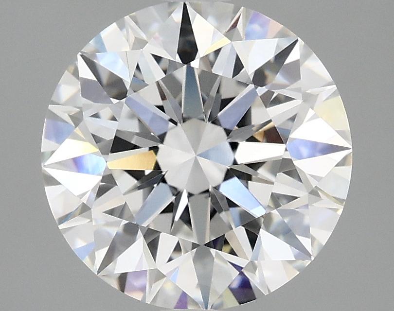 3.09 Carat Round Shaped Excellent Cut VVS2 IGI Certified Lab Grown Diamond