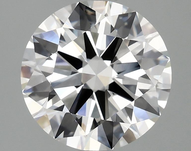 2.58 Carat Round Shaped Ideal Cut VVS2 IGI Certified Lab Grown Diamond