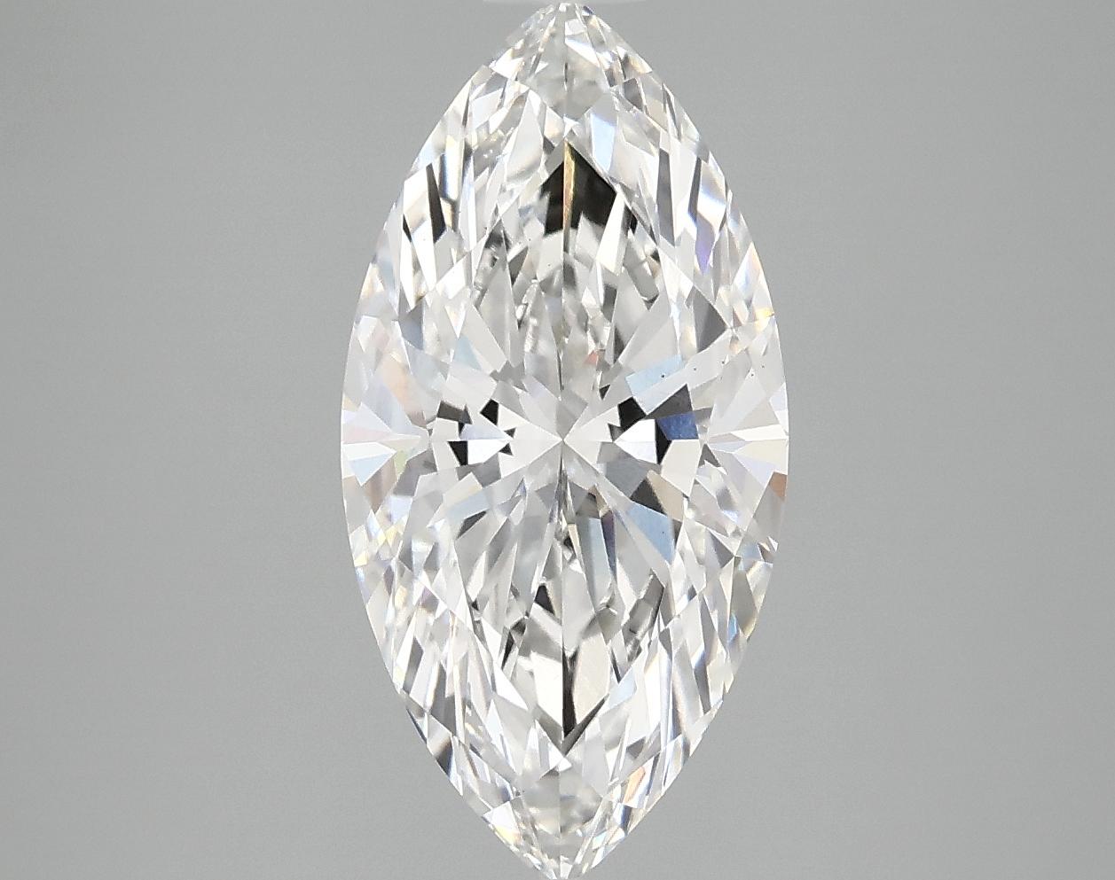 3.08 Carat Marquise Shaped Ideal Cut VS1 IGI Certified Lab Grown Diamond