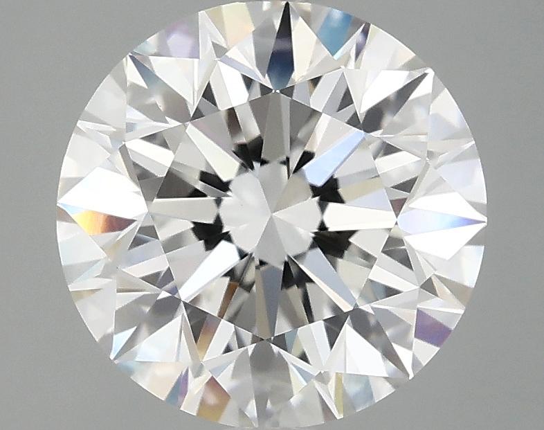 2.95 Carat Round Shaped Excellent Cut VVS2 IGI Certified Lab Grown Diamond