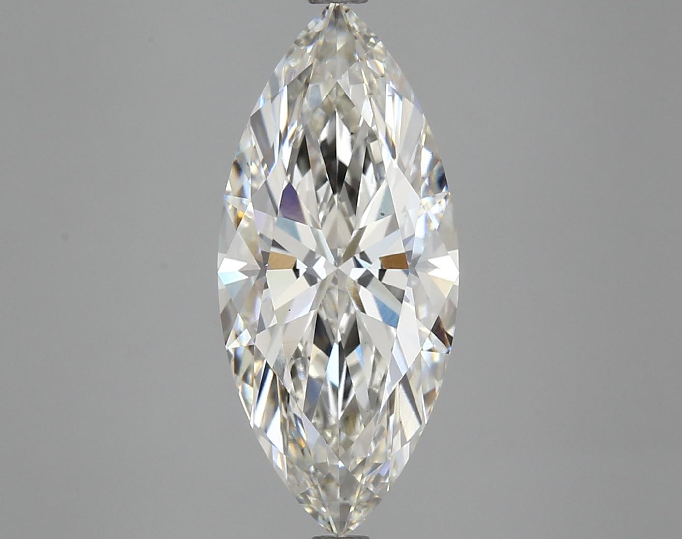 4.18 Carat Marquise Shaped Excellent Cut VS1 IGI Certified Lab Grown Diamond