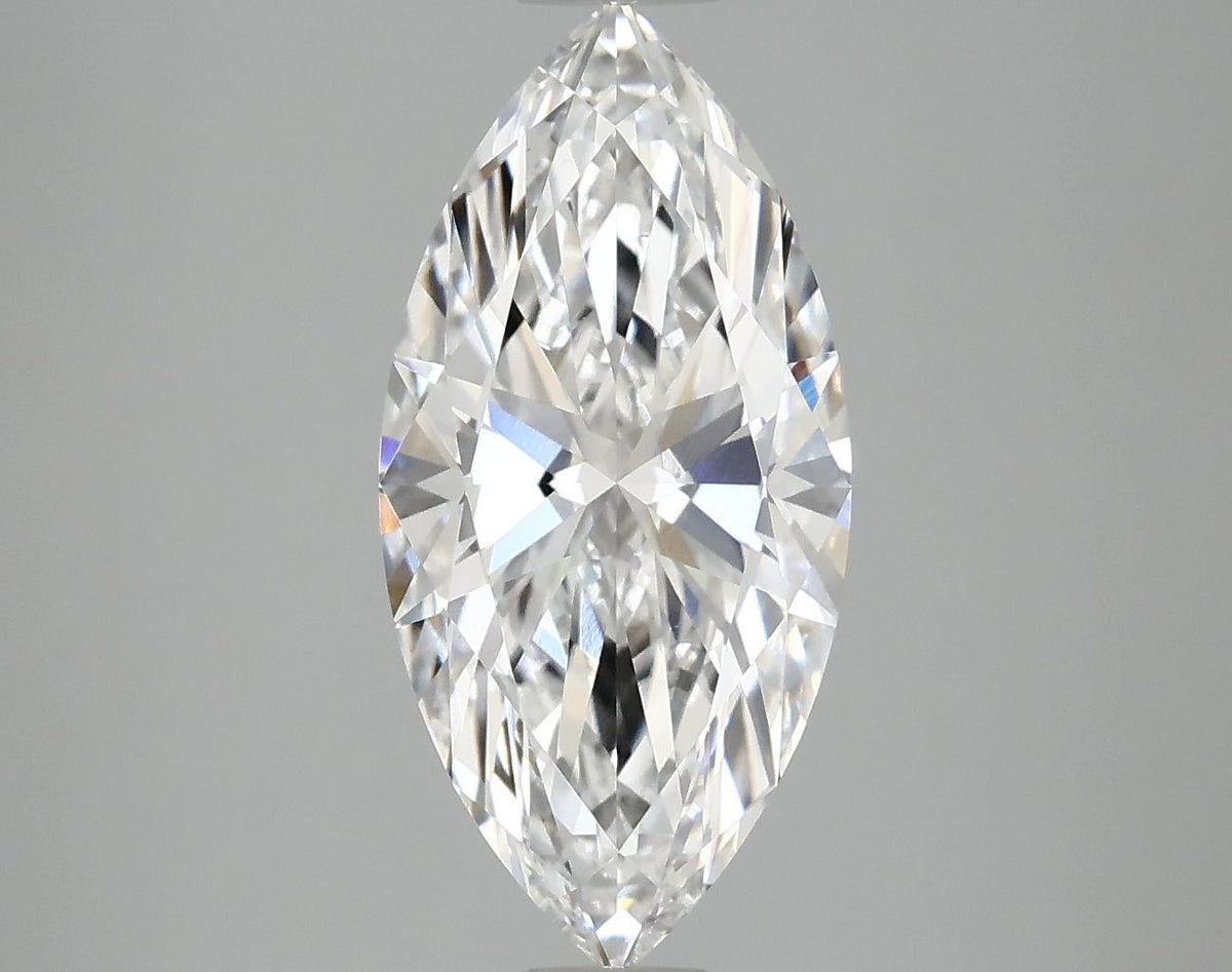 2.98 Carat Marquise Shaped Excellent Cut VS1 IGI Certified Lab Grown Diamond