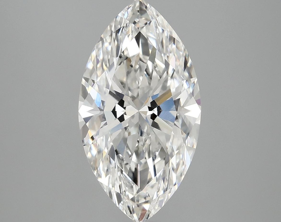 3.01 Carat Marquise Shaped Excellent Cut VVS2 IGI Certified Lab Grown Diamond