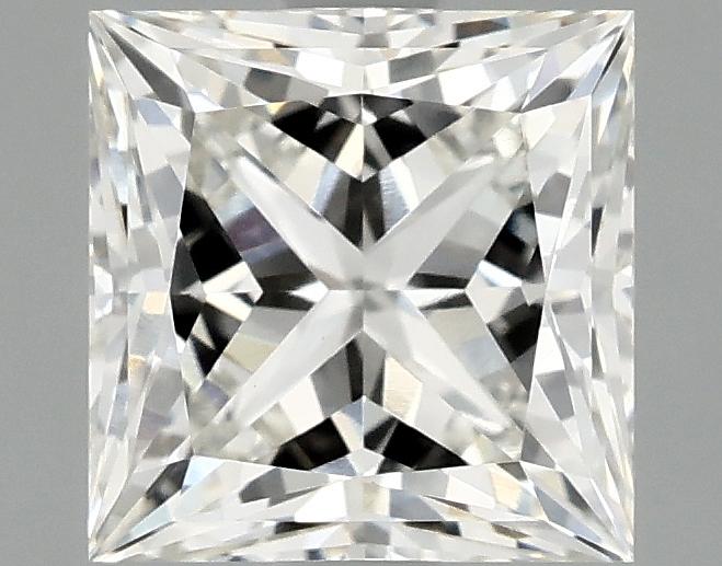 1.38 Carat Princess Shaped Ideal Cut VVS2 IGI Certified Lab Grown Diamond