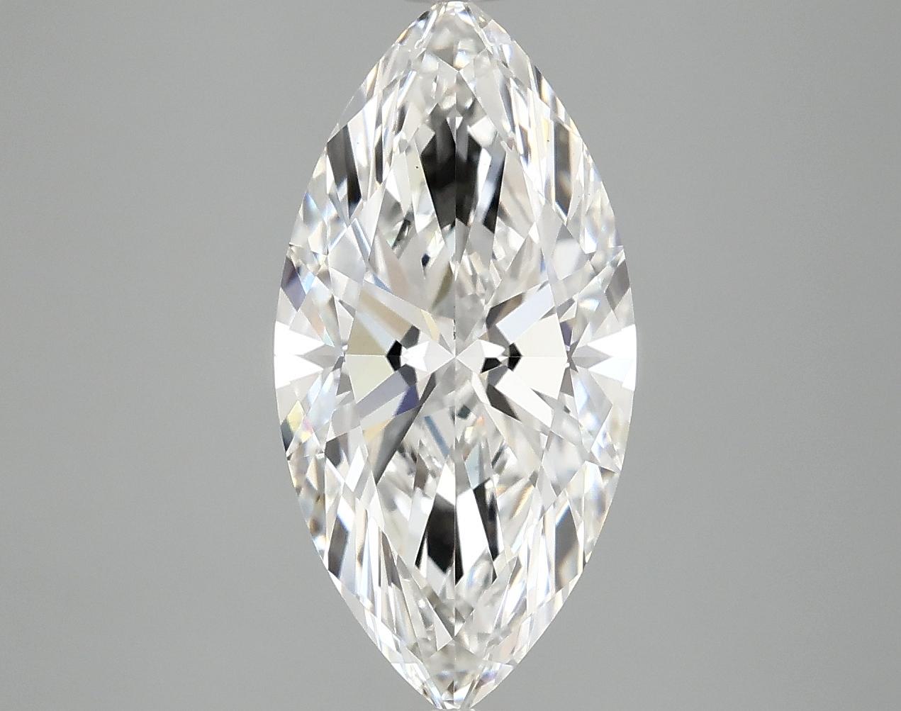 3.03 Carat Marquise Shaped Ideal Cut VS1 IGI Certified Lab Grown Diamond
