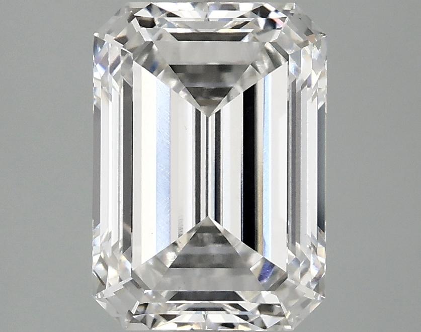 2.98 Carat Emerald Shaped Ideal Cut VS1 IGI Certified Lab Grown Diamond