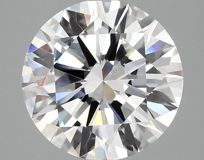 2.98 Carat Round Shaped Excellent Cut VVS2 IGI Certified Lab Grown Diamond