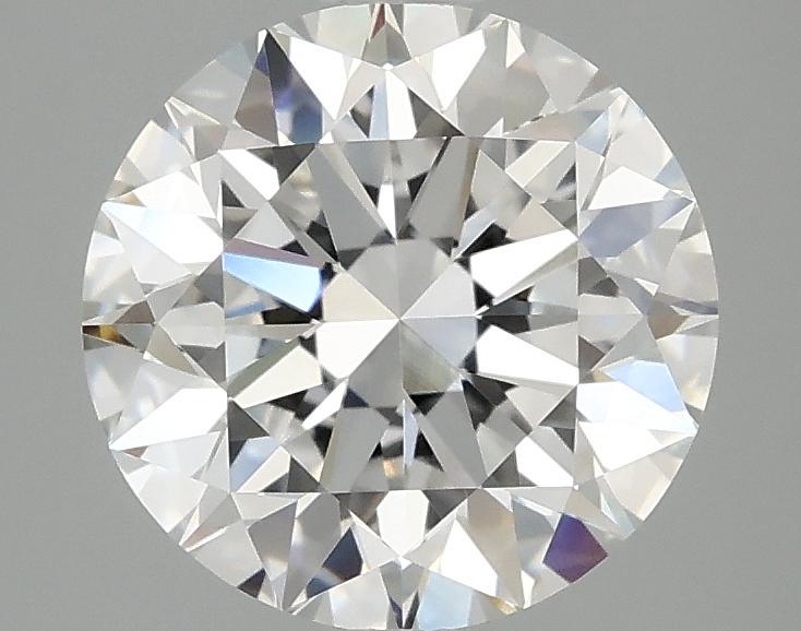2.57 Carat Round Shaped Excellent Cut VVS2 IGI Certified Lab Grown Diamond