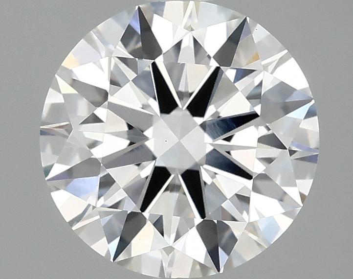 2.04 Carat Round Shaped Ideal Cut VVS2 IGI Certified Lab Grown Diamond