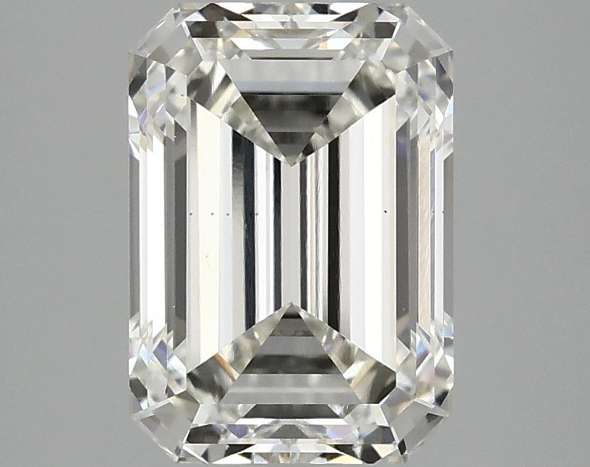 3.02 Carat Emerald Shaped Ideal Cut VS1 IGI Certified Lab Grown Diamond