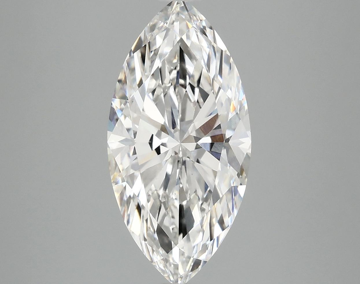 3.06 Carat Marquise Shaped Ideal Cut VS1 IGI Certified Lab Grown Diamond