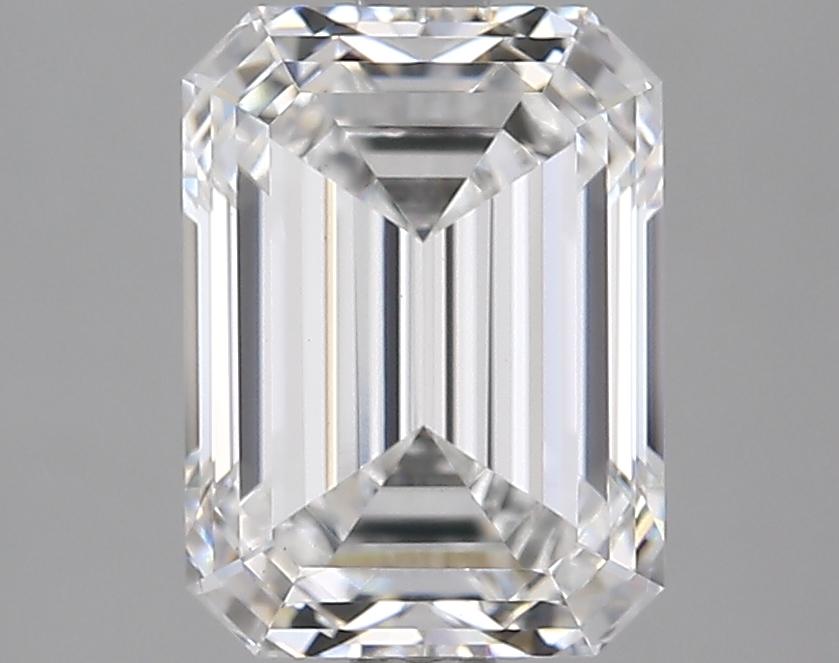 3.06 Carat Emerald Shaped Excellent Cut VS1 IGI Certified Lab Grown Diamond