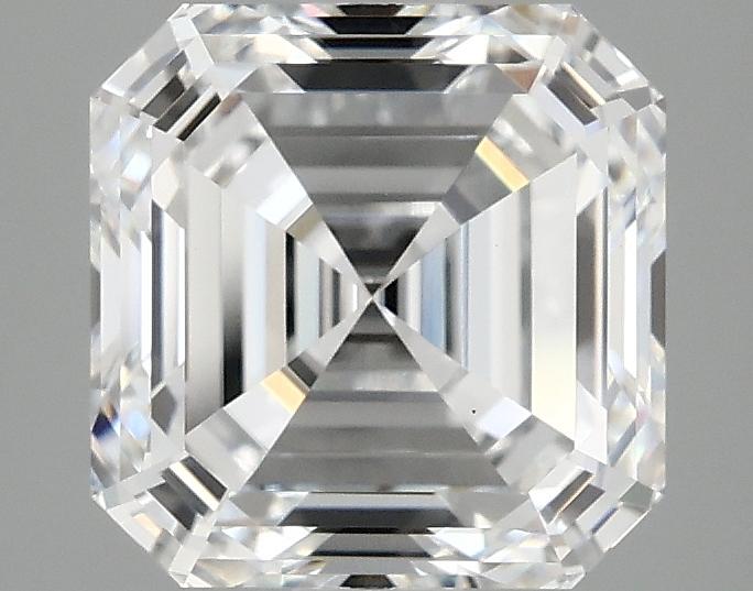 2.88 Carat Asscher Shaped Ideal Cut VS1 IGI Certified Lab Grown Diamond