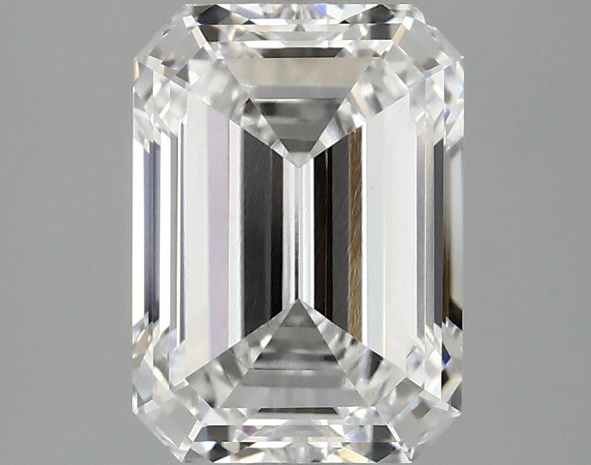 3.04 Carat Emerald Shaped Excellent Cut VVS2 IGI Certified Lab Grown Diamond