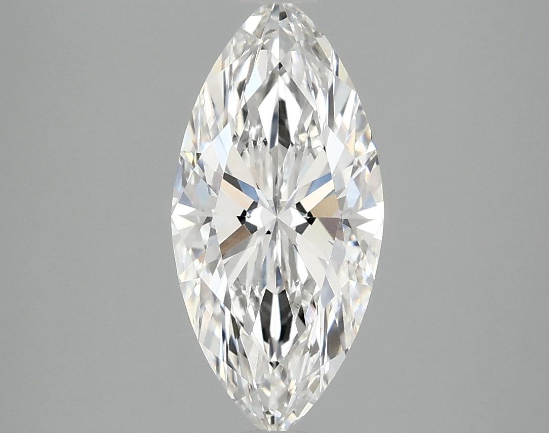 1.85 Carat Marquise Shaped Excellent Cut VVS2 IGI Certified Lab Grown Diamond