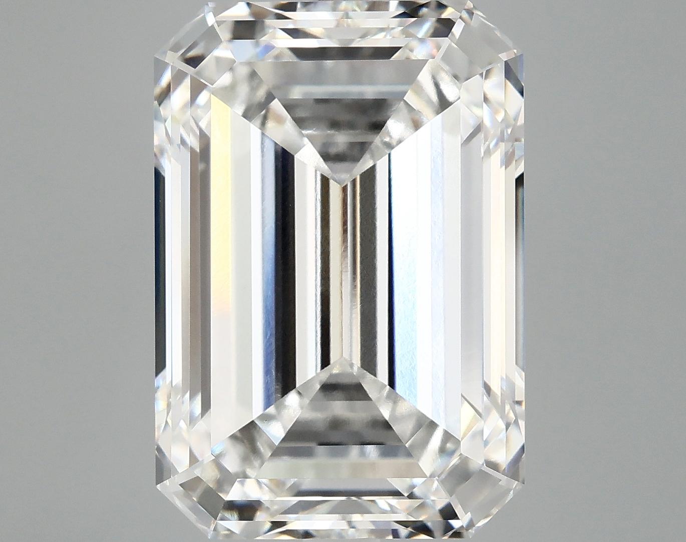 12.63 Carat Emerald Shaped Ideal Cut VS1 IGI Certified Lab Grown Diamond
