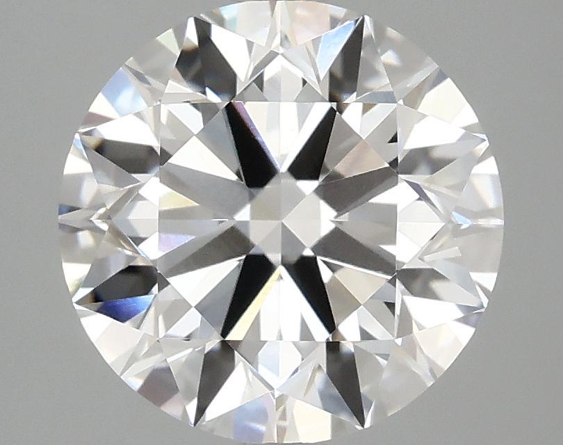 3.09 Carat Round Shaped Excellent Cut VVS2 IGI Certified Lab Grown Diamond