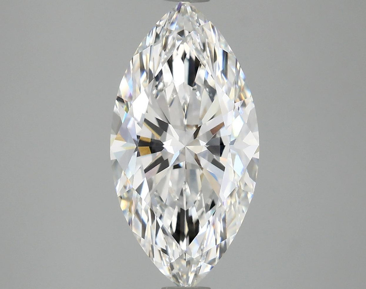 3.08 Carat Marquise Shaped Ideal Cut VS1 IGI Certified Lab Grown Diamond