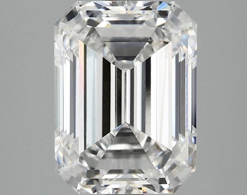 3.0 Carat Emerald Shaped Excellent Cut VVS2 IGI Certified Lab Grown Diamond