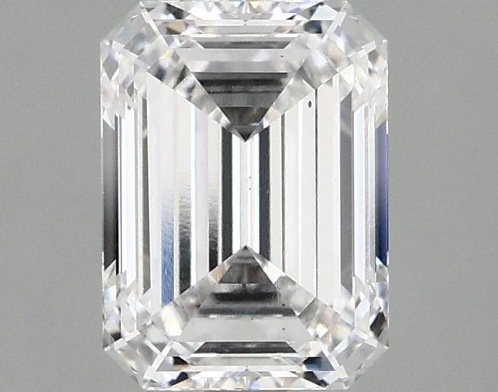 1.59 Carat Emerald Shaped Excellent Cut VS2 IGI Certified Lab Grown Diamond
