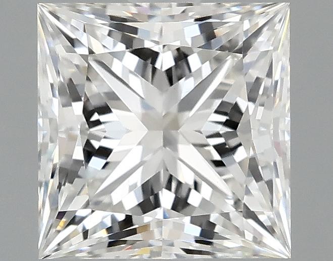 1.58 Carat Princess Shaped Ideal Cut VVS2 IGI Certified Lab Grown Diamond