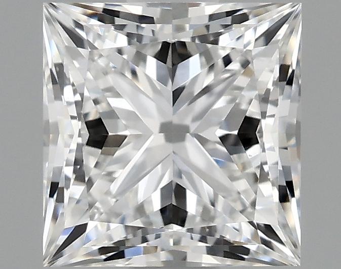0.98 Carat Princess Shaped Ideal Cut VVS2 IGI Certified Lab Grown Diamond