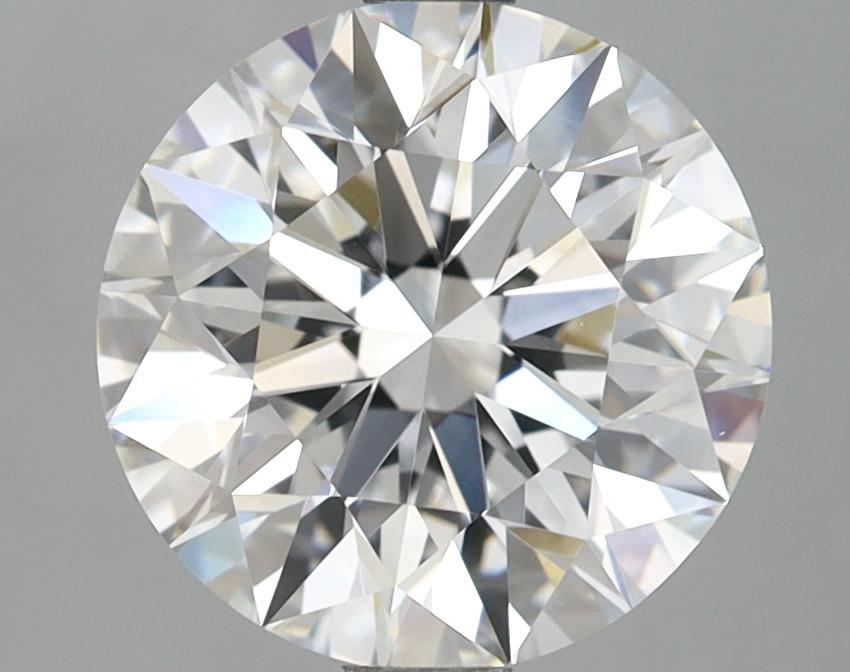 3.06 Carat Round Shaped Excellent Cut VVS2 IGI Certified Lab Grown Diamond