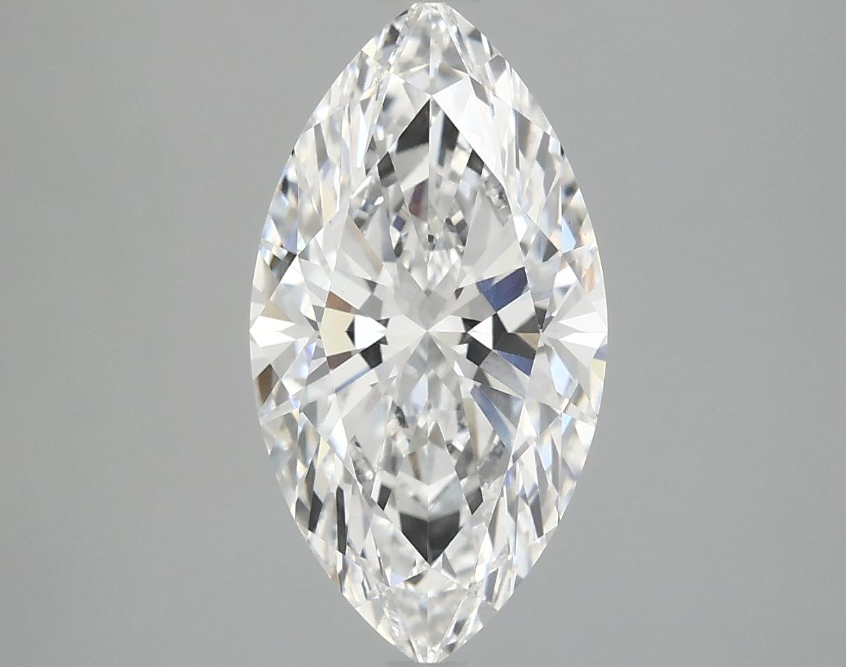 3.08 Carat Marquise Shaped Excellent Cut VS1 IGI Certified Lab Grown Diamond