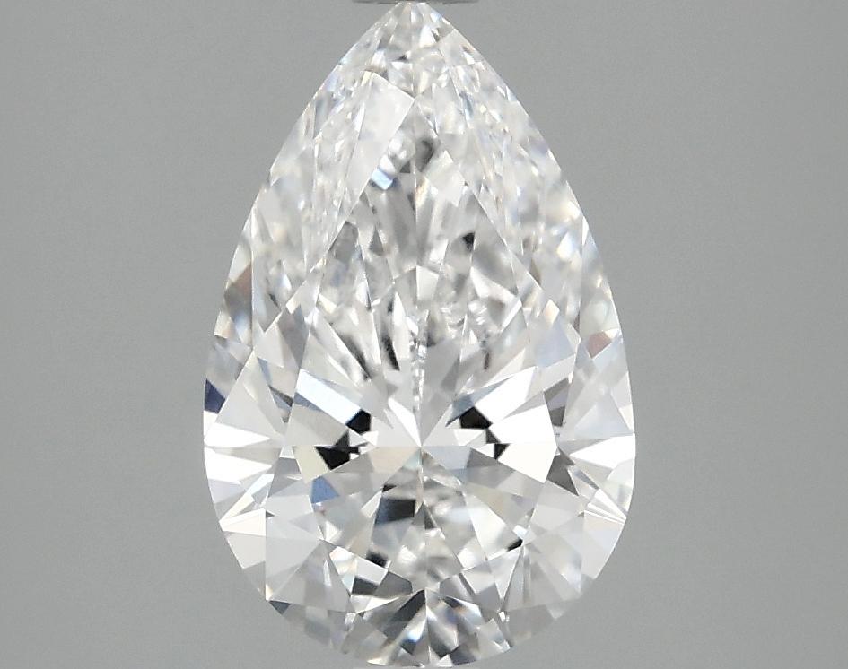 1.98 Carat Pear Shaped Ideal Cut VVS2 IGI Certified Lab Grown Diamond