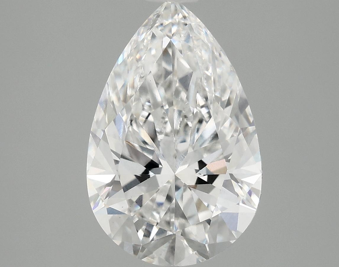 2.47 Carat Pear Shaped Excellent Cut VS1 IGI Certified Lab Grown Diamond
